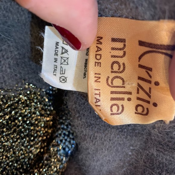 Krizia Maglia 1970s vintage angora sweater - Picture 5 of 5